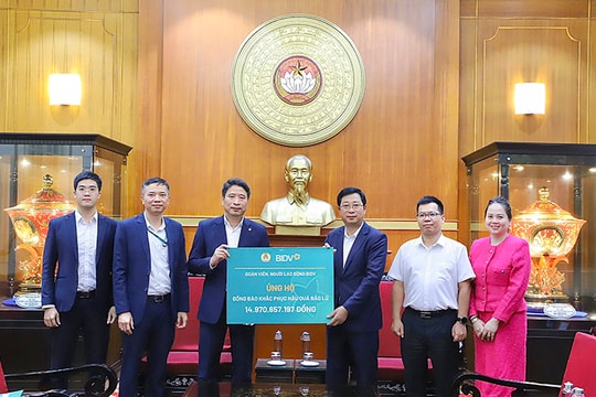 Ban Vận động cứu trợ Trung ương hỗ trợ 30 tỷ đồng cho các tỉnh bị ảnh hưởng bởi bão số 13