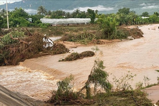 Lâm Đồng: Khẩn cấp di dời dân trước nguy cơ vỡ đập hồ Cay An ở xã Tà Năng