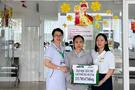 Người đàn ông bị bỏng do điện giật được bạn đọc hỗ trợ hơn 370 triệu đồng