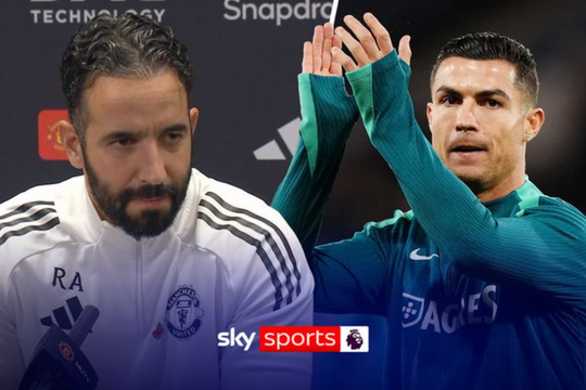 Amorim điềm tĩnh sau chỉ trích của Ronaldo