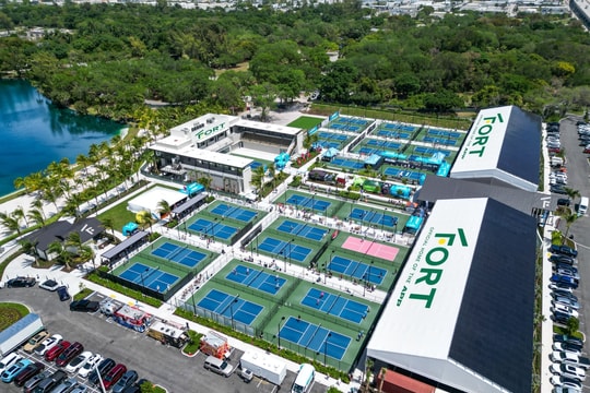 Sân vận động pickleball đầu tiên trên thế giới