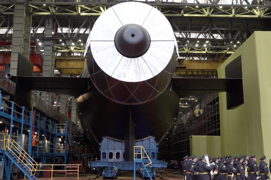 Mẫu tàu ngầm giúp Nga triển khai hàng loạt siêu ngư lôi Poseidon