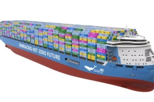 Tàu container trang bị lò hạt nhân thorium