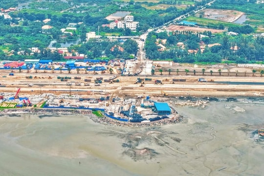 Công nghệ san lấp biển Cần Giờ đề cao yếu tố bền vững, môi trường