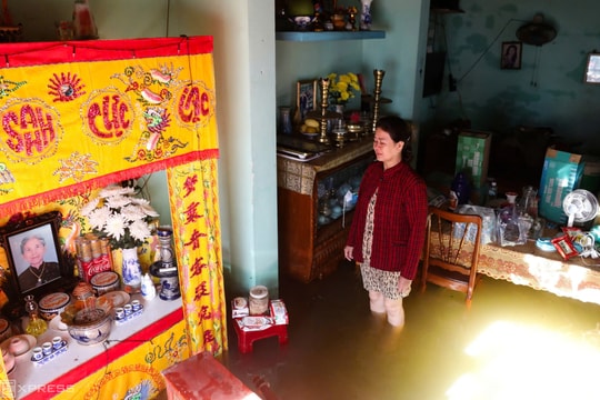 Nước biển tràn vào nhà dân Đăk Lăk