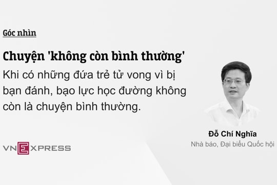 Chuyện 'không còn bình thường'