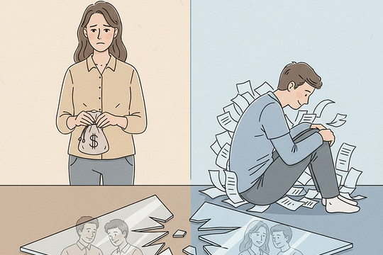 Chồng từng hứa 'lo cho em cả đời', giờ lại bảo 'ai lo được mãi cho ai'