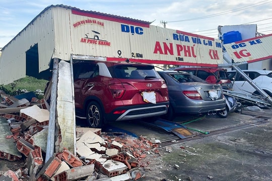 5 người chết, hơn 2.600 nhà hư hỏng do bão Kalmaegi