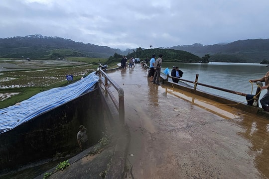 Lâm Đồng di dời dân quanh hồ thủy lợi có nguy cơ vỡ đập