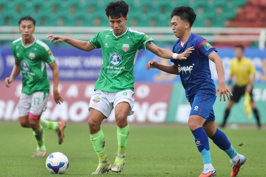 Bảng xếp hạng giải Hạng Nhất 2025-2026 vòng 7