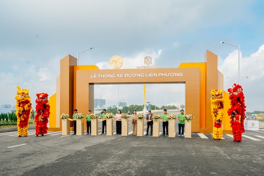 Đường Liên Phường thông xe, tái định hình giao thông khu đông TP.HCM