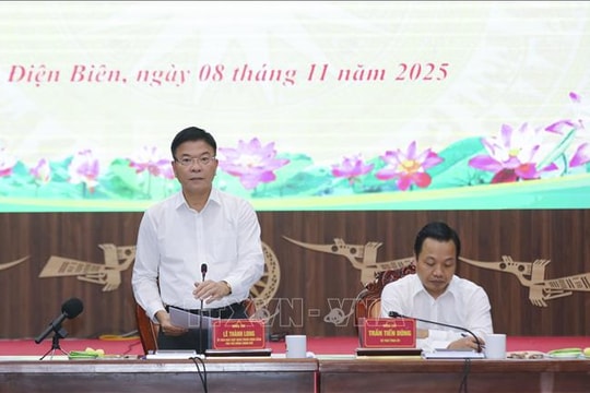 Phó Thủ tướng Lê Thành Long yêu cầu Điện Biên đẩy nhanh tiến độ các công trình kết nối vùng động lực