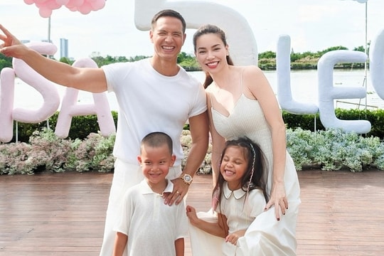 Con song sinh 5 tuổi của Hồ Ngọc Hà, Kim Lý