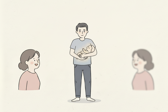 Mẹ chồng đùa 'trốn đi chơi', vợ tôi suy diễn bà không muốn trông cháu