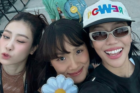 Diệu Nhi, Hậu Hoàng đi xem concert G-Dragon ở Hưng Yên