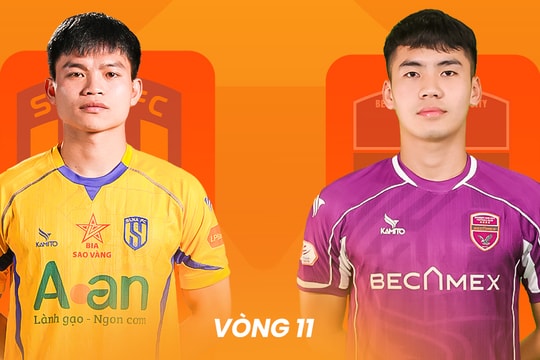 Xem trực tiếp Sông Lam Nghệ An vs Becamex TP.HCM vòng 11 V.League trên kênh nào?