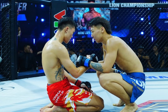 Võ sĩ MMA Việt Nam thua cao thủ Trung Quốc sau đòn khóa cổ