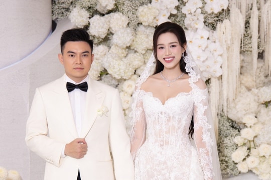 Tiệc cưới ở Hà Nội của Đỗ Thị Hà và Tổng giám đốc Tập đoàn Sơn Hải