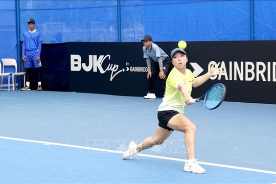 Việt Nam được đánh giá cao tại giải quần vợt nữ quốc tế diễn ra ở Lâm Đồng