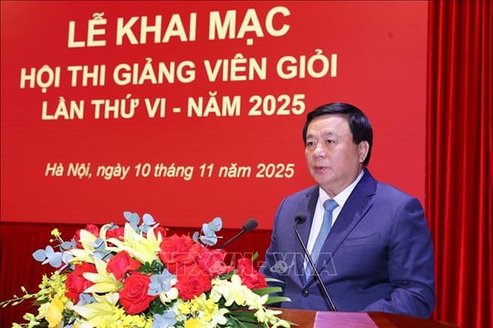 Nâng tầm chất lượng từ các hội thi giảng viên giỏi