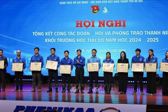 Phát huy vai trò xung kích, sáng tạo của thanh niên khối trường học Thủ đô