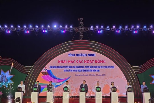 Khai mạc chuỗi hoạt động Kỷ niệm 89 năm Ngày truyền thống công nhân vùng Mỏ