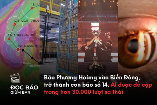 Bão Phượng Hoàng vào Biển Đông, trở thành cơn bão số 14. AI được đề cập trong hơn 30.000 lượt sa thải