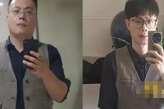 'Ông chú béo ú' lão hóa ngược sau giảm cân