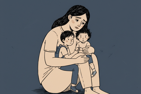 Bỏ được người chồng tồi, tôi lại chẳng đủ tiền nuôi hai con