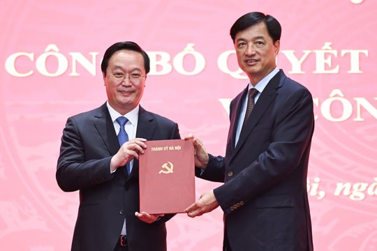 Bí thư Nghệ An làm Phó bí thư Thành ủy Hà Nội