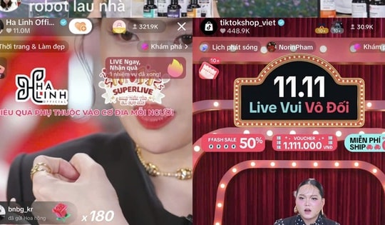 Các "chiến thần livestream" thắng lớn, Phạm Thoại chốt gần 200.000 đơn dịp 11-11