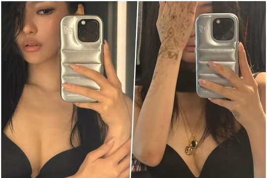 Nữ thần tượng khoe nội y táo bạo