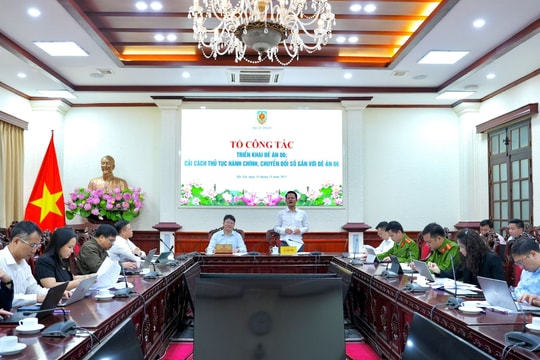 Cải cách thủ tục hành chính gắn với thực hiện Đề án 06