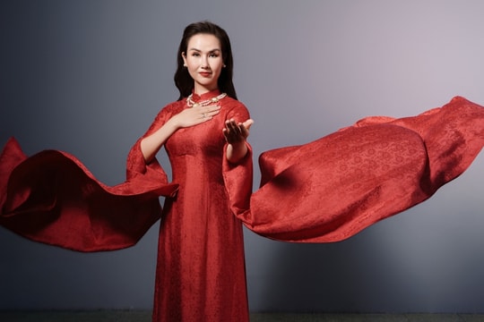 Võ Hạ Trâm hát cổ vũ người vùng lũ