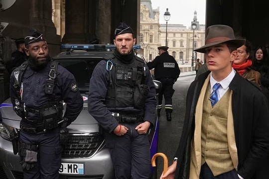 Học sinh gây sốt nhờ mặc như thám tử