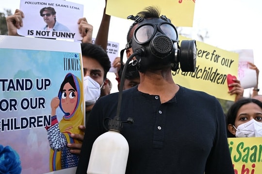 Biểu tình đòi 'quyền hít thở' tại thủ đô Ấn Độ