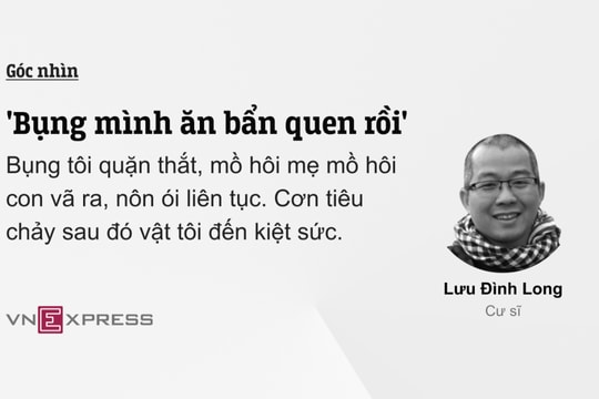 'Bụng mình ăn bẩn quen rồi'