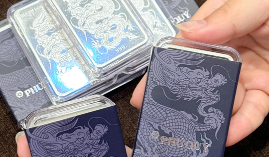 Giá bạc hôm nay 11-11: Tăng rất mạnh, bạc Phú Quý vượt mốc 2 triệu đồng/lượng