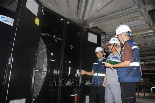 Hàng loạt thiết bị được lắp đặt tại sân bay Long Thành