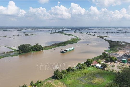 Tây Ninh cảnh báo sạt lở bờ sông, kênh rạch