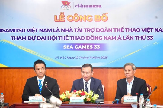 Đồng hành, tiếp thêm sức mạnh cho Đoàn Thể thao Việt Nam tại SEA Games 33