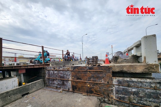 Cầu Bình Phước 1 hoàn tất công tác kích nâng tĩnh không vào ngày 15/11