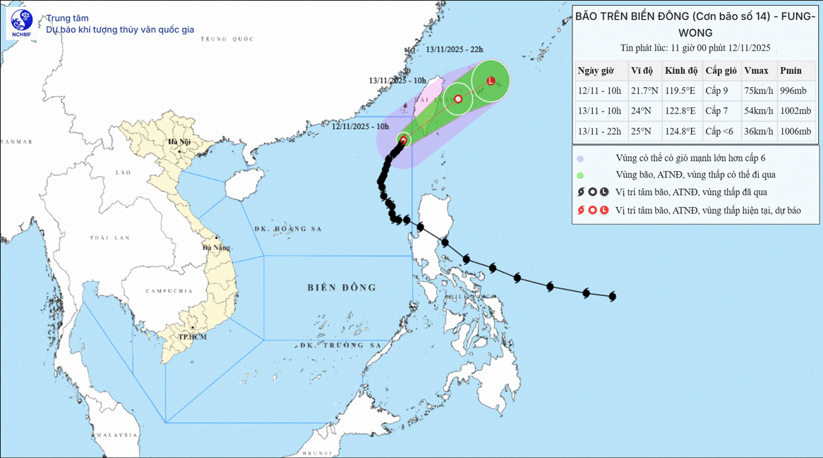 Bão số 14, tiếp tục đổi hướng, di chuyển chậm trước khi suy yếu