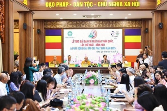 Tôn vinh tác phẩm báo chí Phật giáo nhân văn, trí tuệ và phụng sự