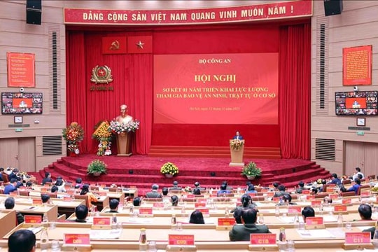 Lực lượng bảo vệ an ninh, trật tự ở cơ sở tận tâm, tận tụy, tận lực vì nhân dân