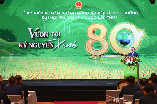 Ngành Nông nghiệp và Môi trường khẳng định vai trò chiến lược phát triển bền vững đất nước