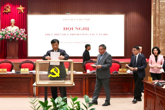 Giới thiệu nhân sự giữ các chức danh chủ chốt của TP Hà Nội