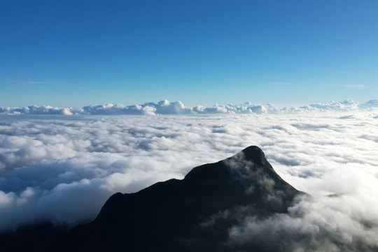 Săn mây trên “nóc nhà” Voi Mẹp cao hơn 1.700m so với mực nước biển