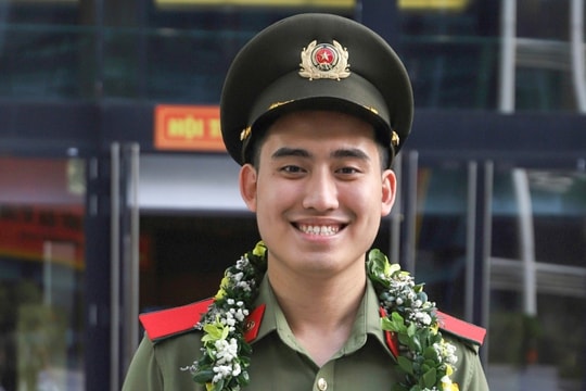 Thủ khoa được Học viện An ninh nhân dân giữ lại làm giảng viên