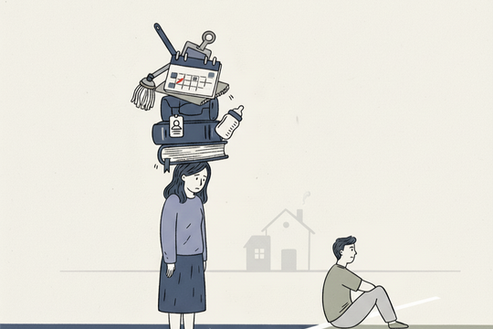 Chồng rảnh sẽ về nhà mẹ, bỏ mặc vợ con tự xoay xở